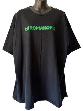 Chromakopia Tyler the Creator Black Green Graphic Tour T Shirt Mens XXL Cotton